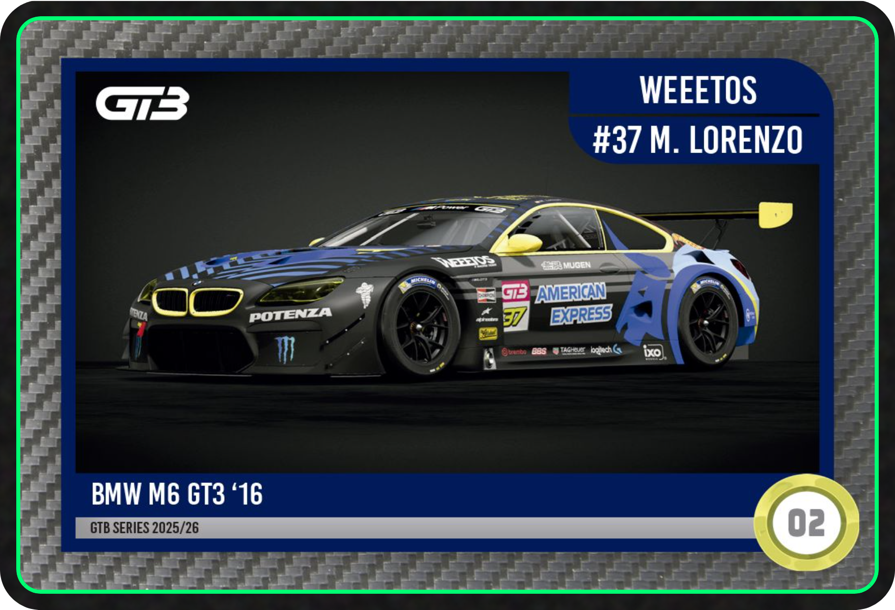 2025/26 Coche Weeetos M.Lorenzo